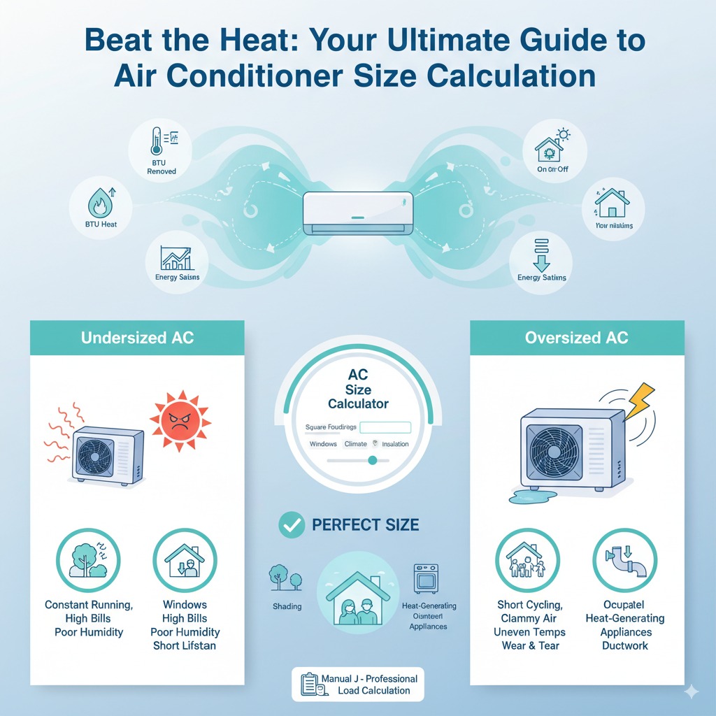 Air Conditioner Size Calculator