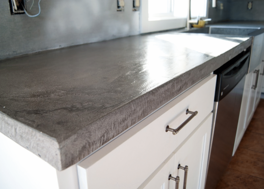 DIY Concrete Countertops