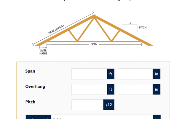 Roof Truss Calculator