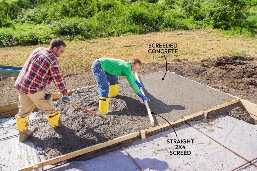 How to Pour a Perfect Concrete Slab