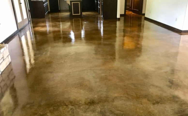 Staining Your Concrete Floor