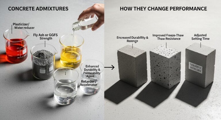 What are Concrete Admixtures and How Do They Change Performance?