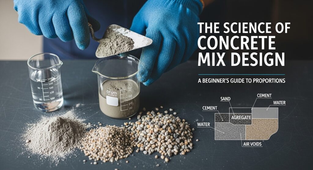 The Science of Concrete Mix Design: A Beginner’s Guide to Proportions