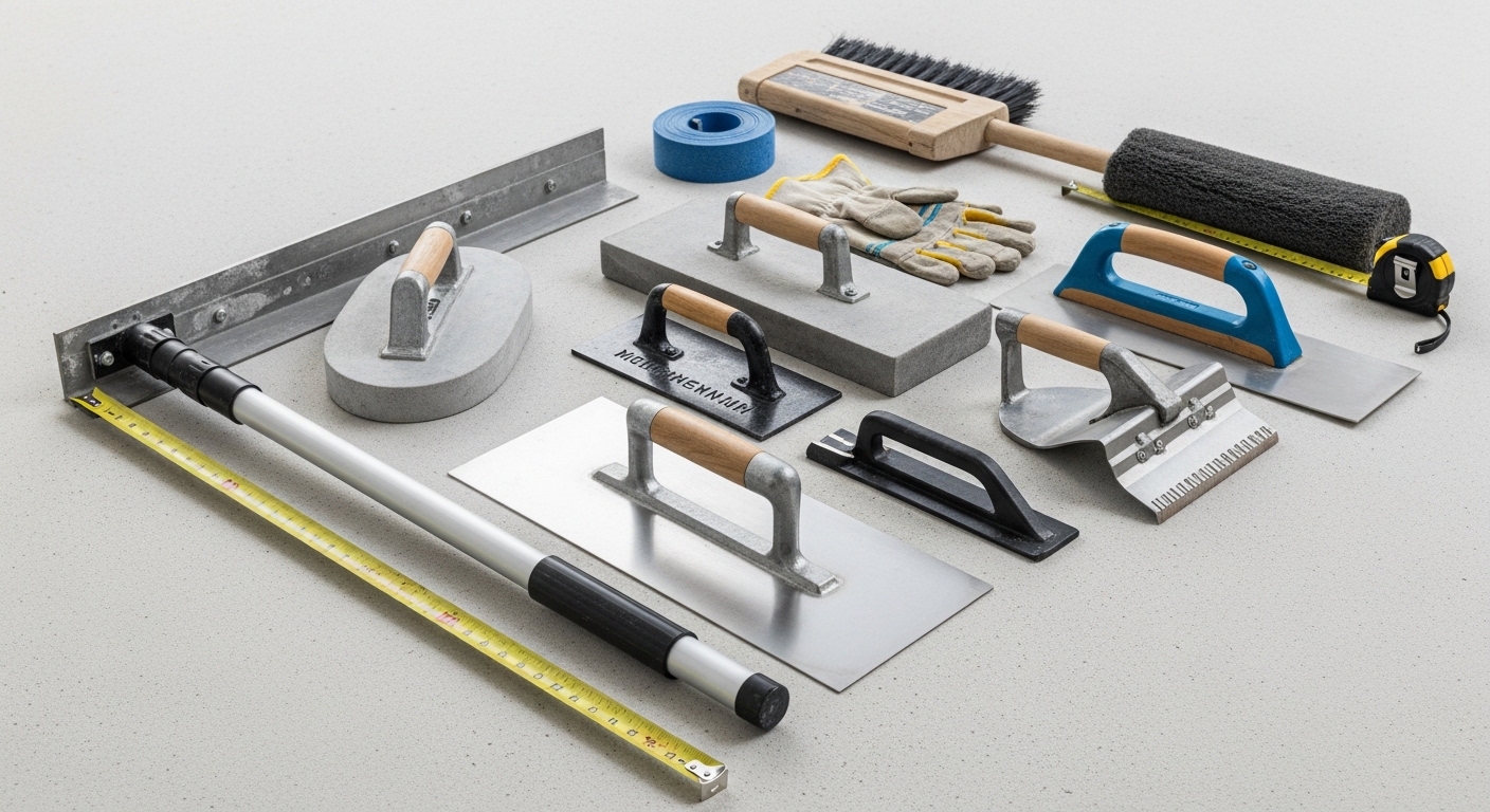 Essential Concrete Finishing Tools: Achieving a Professional Surface
