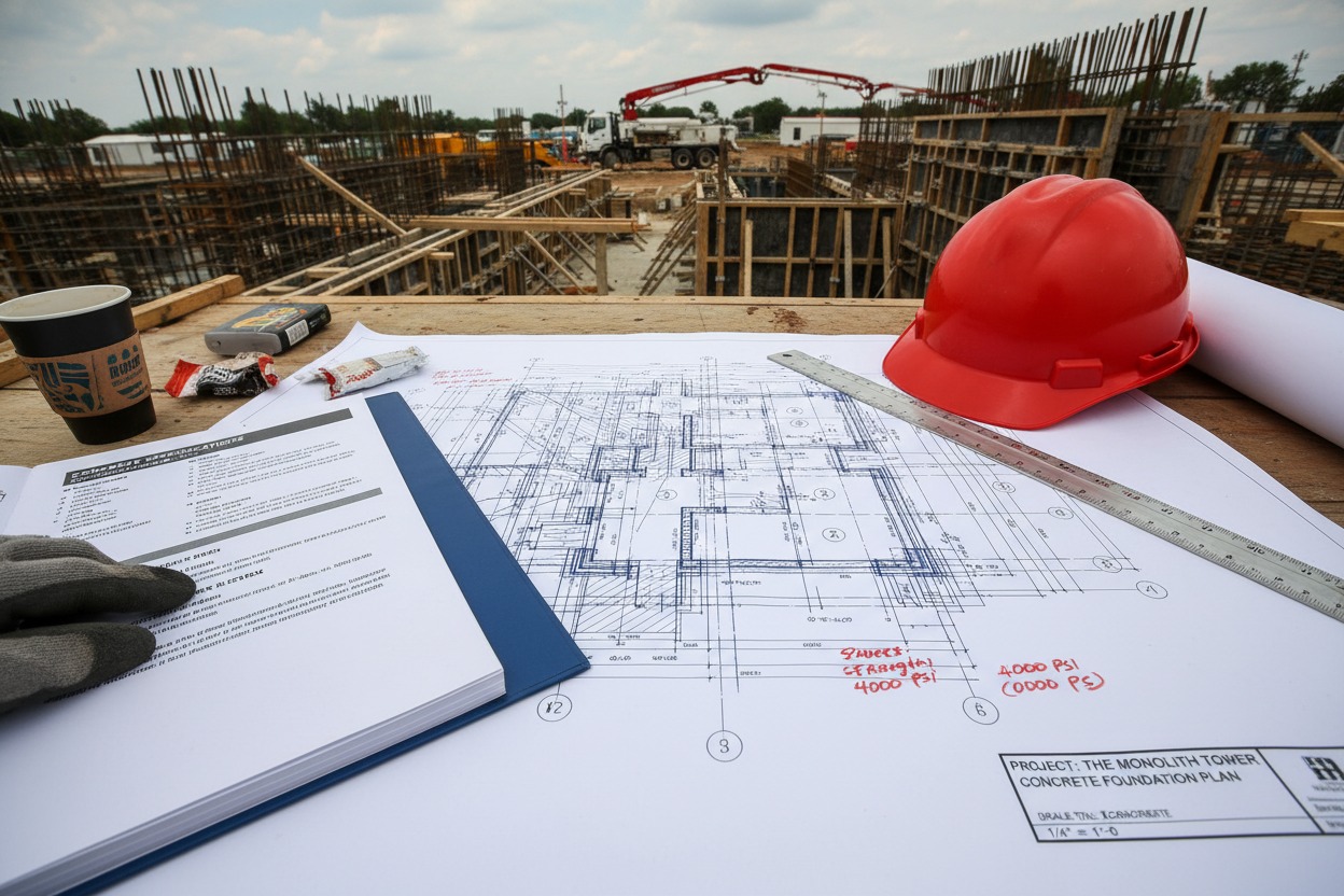 How to Read Concrete Blueprints and Specifications